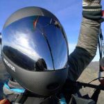 Paragliding helmet
